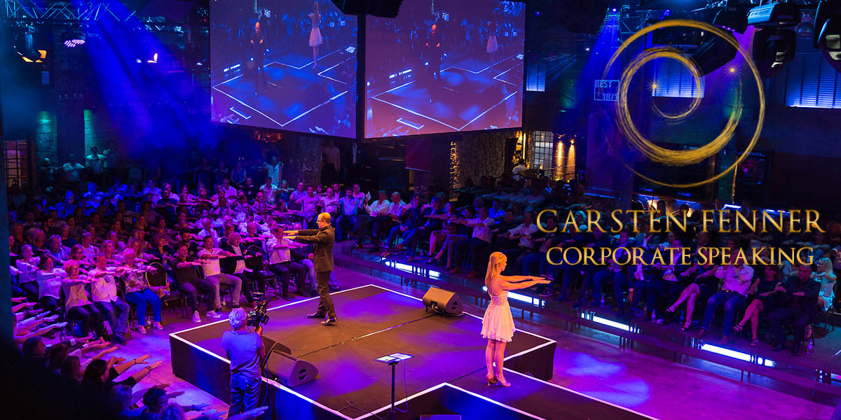 Carsten Fenner - Hypnotische Vorträge Corporate Speaking Showhypnotiseur & Speaker Carsten Fenner präsentiert seine Hypnoseshow Showhypnose live