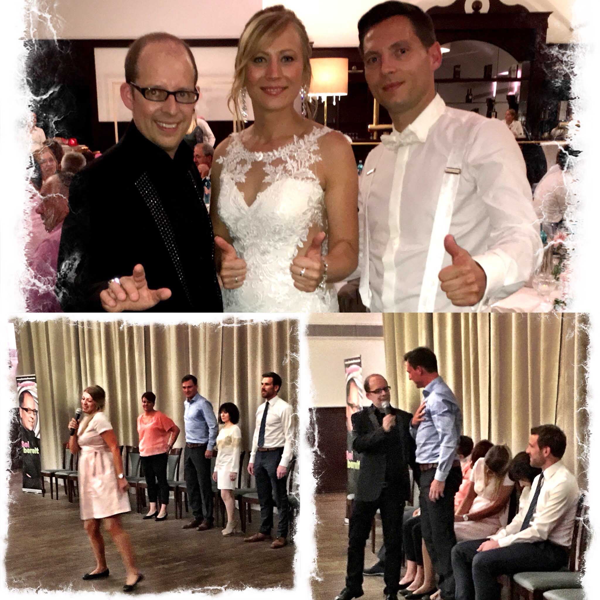 Hypnoseshow auf einer Hochzeit