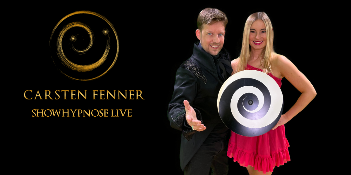 Showhypnotiseur Carsten Fenner präsentiert seine Hypnoseshow Showhypnose live