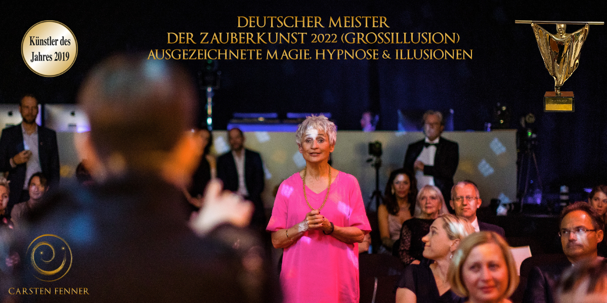 Showhypnotiseur & Magier Carsten Fenner präsentiert Hypnose & Zauberkunst